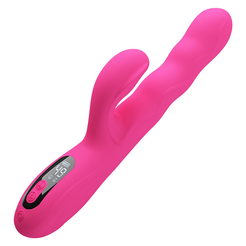 Pretty Love - Vibrateur Lapin Multifonction Winters Avec Affichage Led Rose 2 PRETTY LOVE - VIBRATEUR LAPIN MULTIFONCTION WINTERS AVEC AFFICHAGE LED ROSE – Image 2