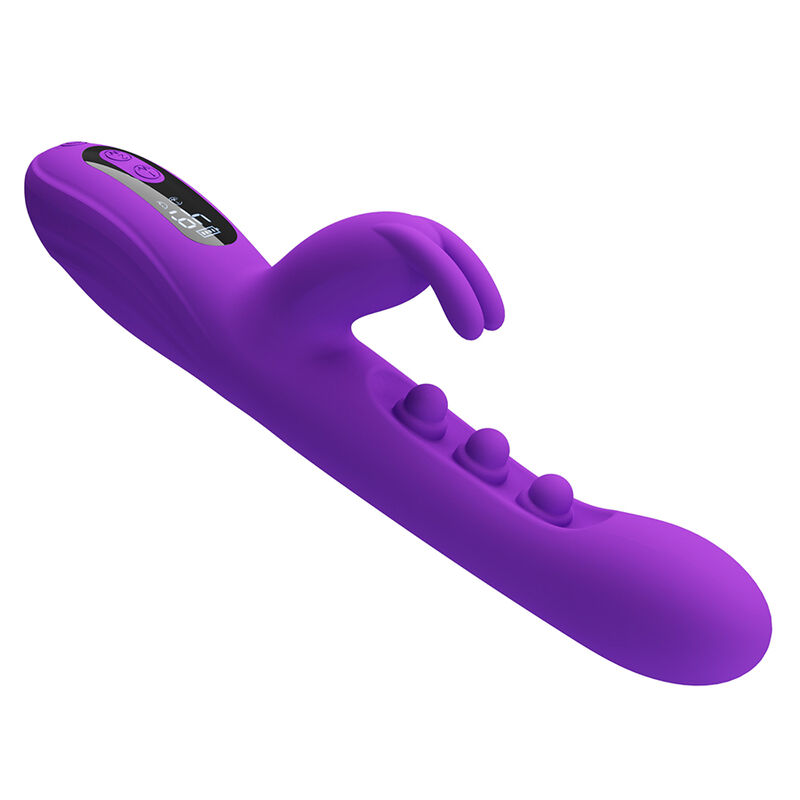 Pretty Love - Vibrateur Lapin Sabien Avec Stimulation Par Tapotements Et Led Violette 4 PRETTY LOVE - VIBRATEUR LAPIN SABIEN AVEC STIMULATION PAR TAPOTEMENTS ET LED VIOLETTE – Image 4