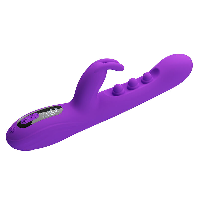 Pretty Love - Vibrateur Lapin Sabien Avec Stimulation Par Tapotements Et Led Violette 3 PRETTY LOVE - VIBRATEUR LAPIN SABIEN AVEC STIMULATION PAR TAPOTEMENTS ET LED VIOLETTE – Image 3