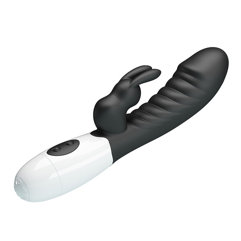 Pretty Love - Vibrateur Lapin Naughty Bunny 30 Fonctions Noir 3 PRETTY LOVE - VIBRATEUR LAPIN NAUGHTY BUNNY 30 FONCTIONS NOIR – Image 3
