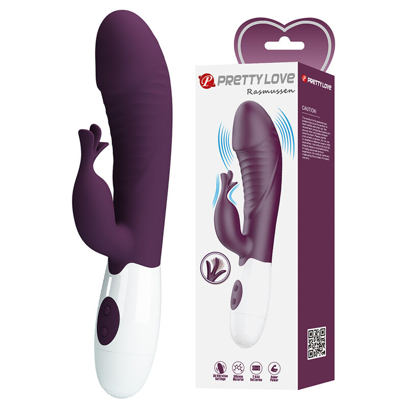 Pretty Love - Vibrateur Lapin Rogue Muse 30 Fonctions Violet 2 PRETTY LOVE - VIBRATEUR LAPIN ROGUE MUSE 30 FONCTIONS VIOLET – Image 2