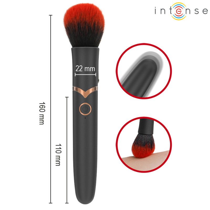 INTENSE - BROSSE VIBRANTE EMILIA 10 VIBRATIONS 16 CM – Image 4