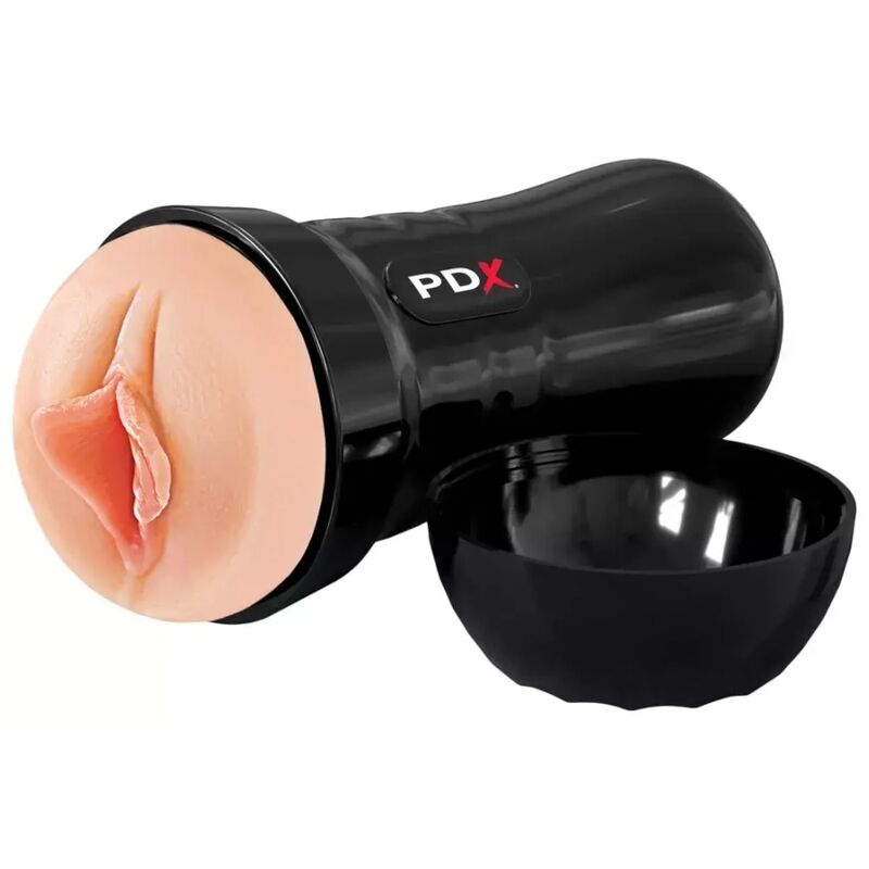 PDX EXTREME - MASTURBATEUR AUTOLUBRIFIÉ RÉALISTE AVEC DES LÈVRES SUPER DÉLICIEUSES – Image 3