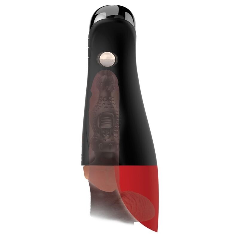 PDX ELITE - FAP-O-MATIC PRO XL, masturbateur vibrant automatique, marron, 34,9 cm – Image 3