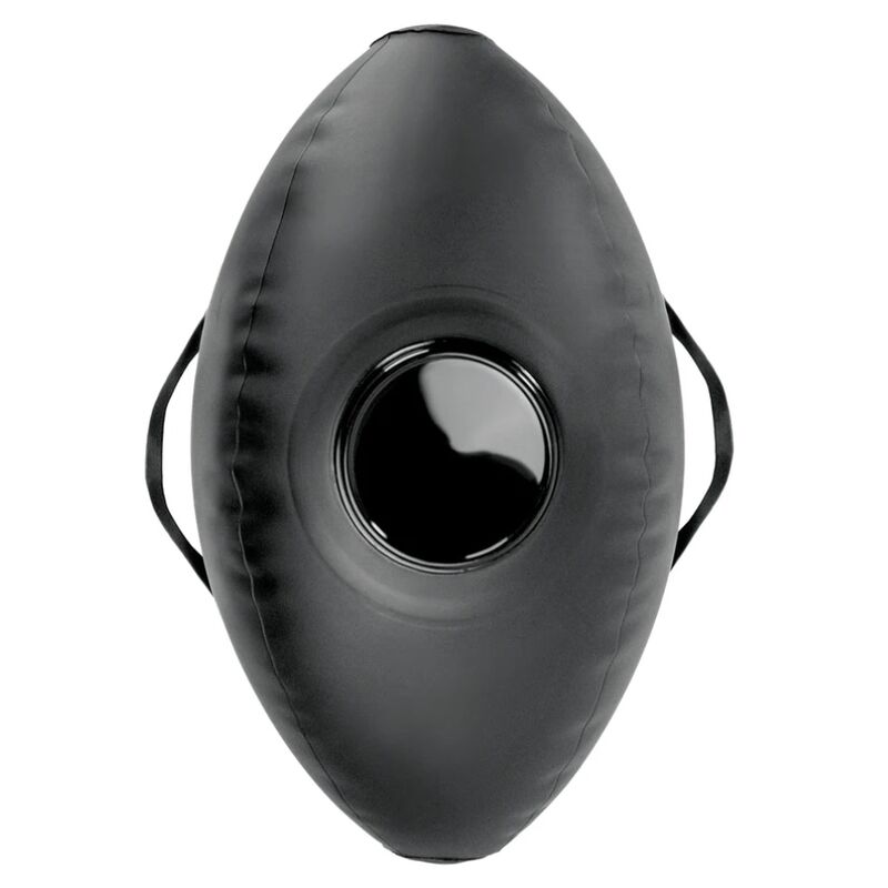 FETISH FANTASY SERIES - BODY DOCK BOULE GONFLABLE AVEC GODEMICHET NOIR 41,9 CM – Image 3