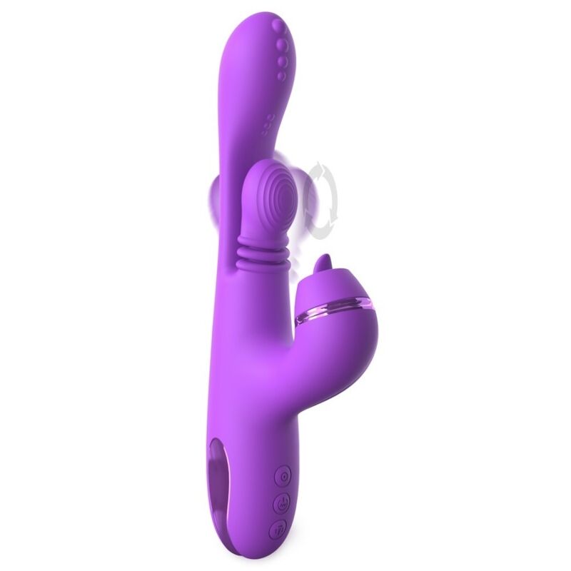 FANTASY FOR HER - VIBRATEUR LAPIN INTIMOTION PULSE PRO VIBE VIOLET – Image 3