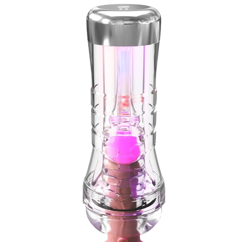 PDX ELITE - VIEWTUBE XXL LED TRANSPARENT STROKER 27,3 CM – Image 3