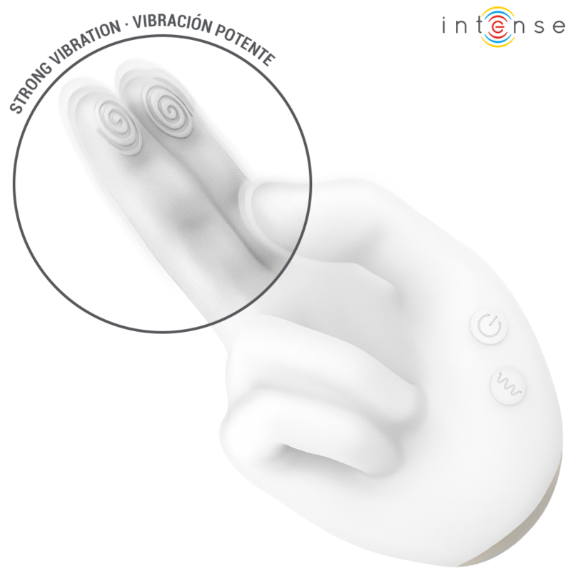 INTENSE - JIMMY STIMULATEUR MULTIFONCTION EN FORME DE MAIN AVEC VIBRATION ET CHALEUR – Image 5