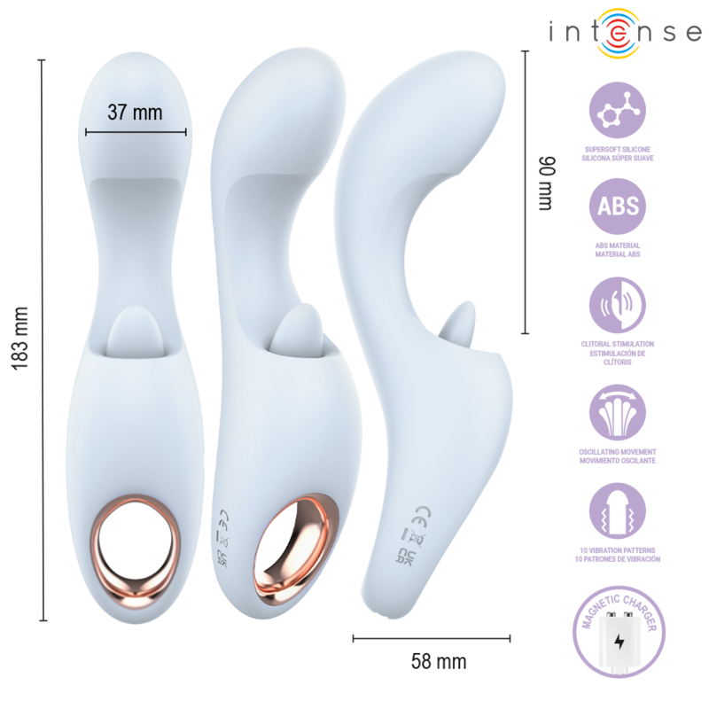 INTENSE - ANYA STIMULATEUR DE VIBRATIONS ET DE MOUVEMENTS MULTIFONCTIONNEL – Image 4