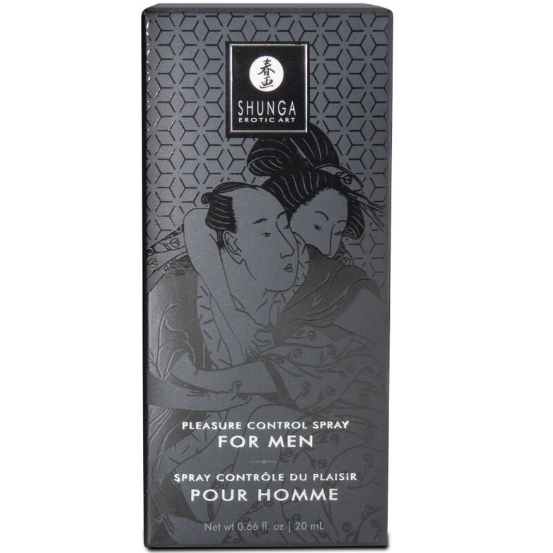 SHUNGA - SPRAY CONTRÔLE DU PLAISIR POUR HOMMES 20 ML – Image 4