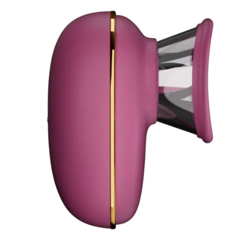 She.e.o - Pompe De Stimulation Clitoriale Automatique Avec Effet De Léchage (Violet) 2 SHE.E.O - POMPE DE STIMULATION CLITORIALE AUTOMATIQUE AVEC EFFET DE LÉCHAGE (VIOLET) – Image 2