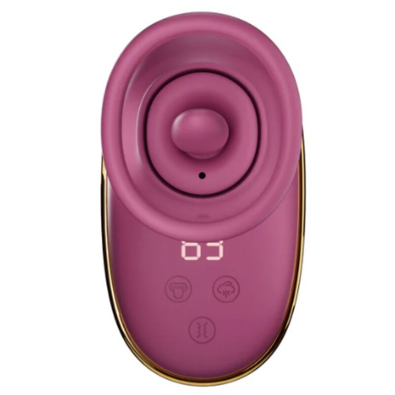 She.e.o - Pompe De Stimulation Clitoriale Automatique Avec Effet De Léchage (Violet) 3 SHE.E.O - POMPE DE STIMULATION CLITORIALE AUTOMATIQUE AVEC EFFET DE LÉCHAGE (VIOLET) – Image 3