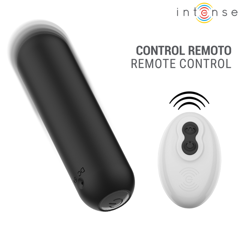 Intense - Judy Vibrant Rechargeable Avec Télécommande Noir 3 INTENSE - JUDY VIBRANT RECHARGEABLE AVEC TÉLÉCOMMANDE NOIR – Image 3