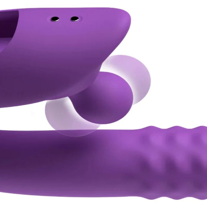 FANTASY FOR HER - HARMONI PRO VIBROMASSEUR LAPIN VIOLET POUR POINT G ET CLITORIAL – Image 5