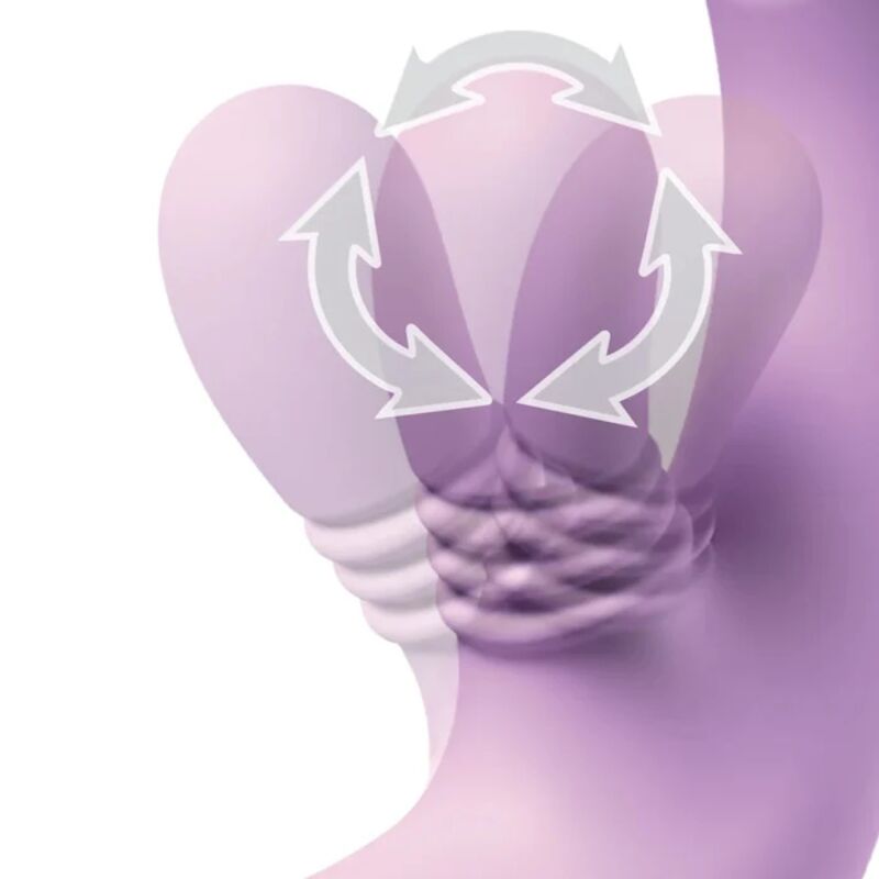 Fantasy For Her - Intimotion Flutter Pro Vibrateur Lapin Violet Pour Point G Et Clitorial 3 FANTASY FOR HER - INTIMOTION FLUTTER PRO VIBRATEUR LAPIN VIOLET POUR POINT G ET CLITORIAL – Image 3