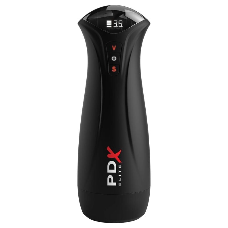 PDX ELITE - MASTURBATEUR MASCULIN TRANSPARENT FAP-GASM AVEC SUCCION INTERMITTENTE – Image 2