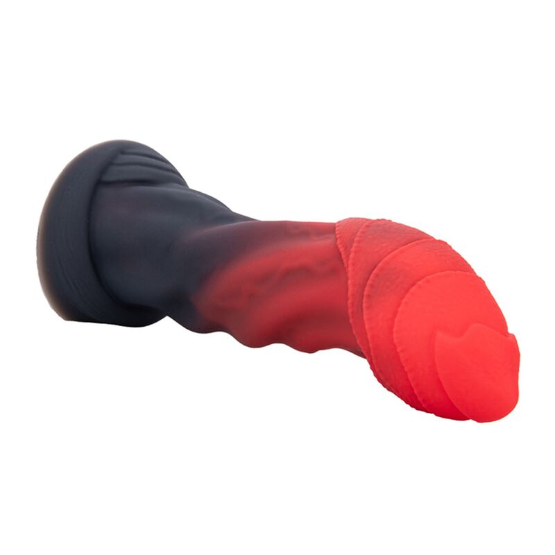 Power Monsters - Goliath Infernal Bicolore Fantasy Godemichet En Silicone 25 Cm Ø 6 Cm 3 POWER MONSTERS - GOLIATH INFERNAL BICOLORE FANTASY GODEMICHET EN SILICONE 25 CM Ø 6 CM – Image 3
