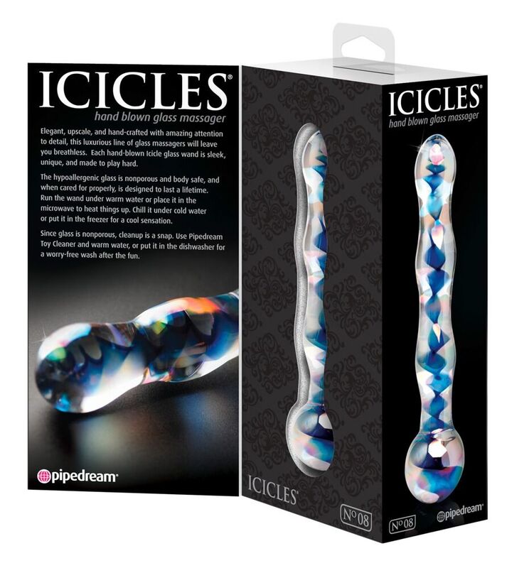 Icicles - N. 8 Masseur En Verre 3 ICICLES - N. 8 MASSEUR EN VERRE – Image 3