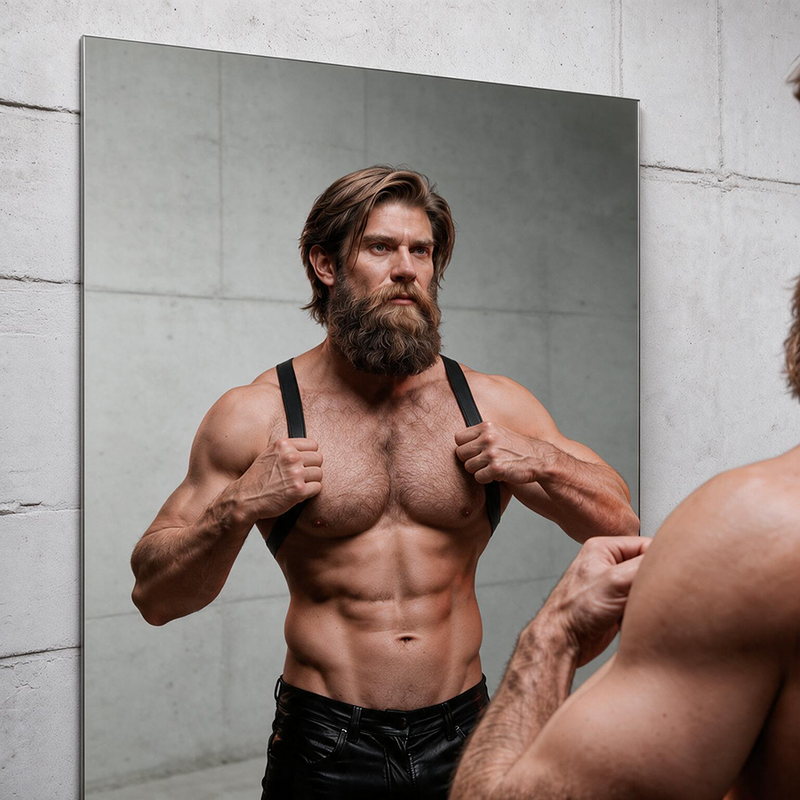 Fetish Submissive Attitude - Harnais Dos En Éco-Cuir Pour Hommes 5 FETISH SUBMISSIVE ATTITUDE - HARNAIS DOS EN ÉCO-CUIR POUR HOMMES – Image 5