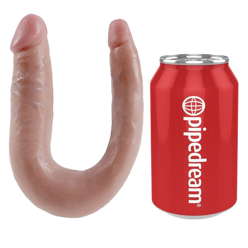 KING COCK - GODE DOUBLE PÉNÉTRATION 12.7 CM NATUREL – Image 4