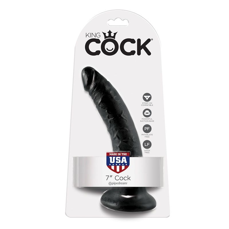 KING COCK - GODE NOIR 17.8 CM – Image 5