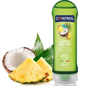 CONTROL - 2 EN 1 MASSAGE  PLAISIR EXOTIQUE 200 ML