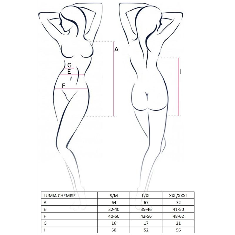 PASSION - FEMME CHEMISE LUMIA NOIR TAILLE L/XL – Image 3