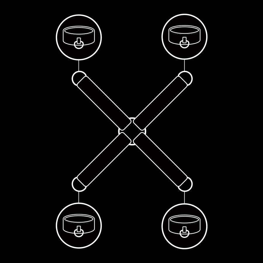 FETISH SUBMISSIVE - UNION DE MENOTTES EN CUIR VÉGAN – Image 5