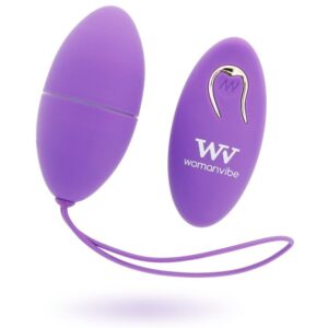 WOMANVIBE - ALSAN EGG TELECOMMANDE SILICONE VIOLET