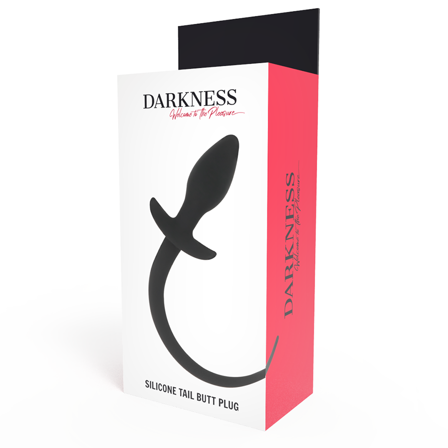 DARKNESS - PLUG ANAL 28 CM SILICONE NOIR – Image 3
