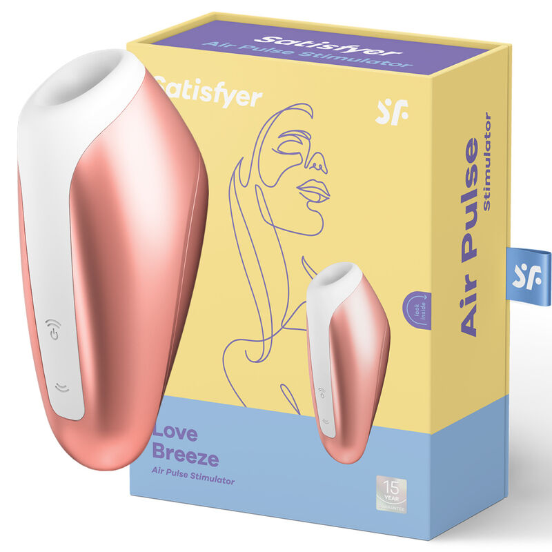 SATISFYER - LOVE SUCCIONADOR BREEZE CUIVRE 1 SATISFYER - LOVE SUCCIONADOR BREEZE CUIVRE